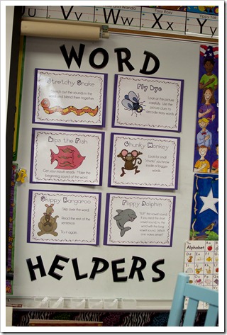 Word Helper Strategies  The First Grade Parade